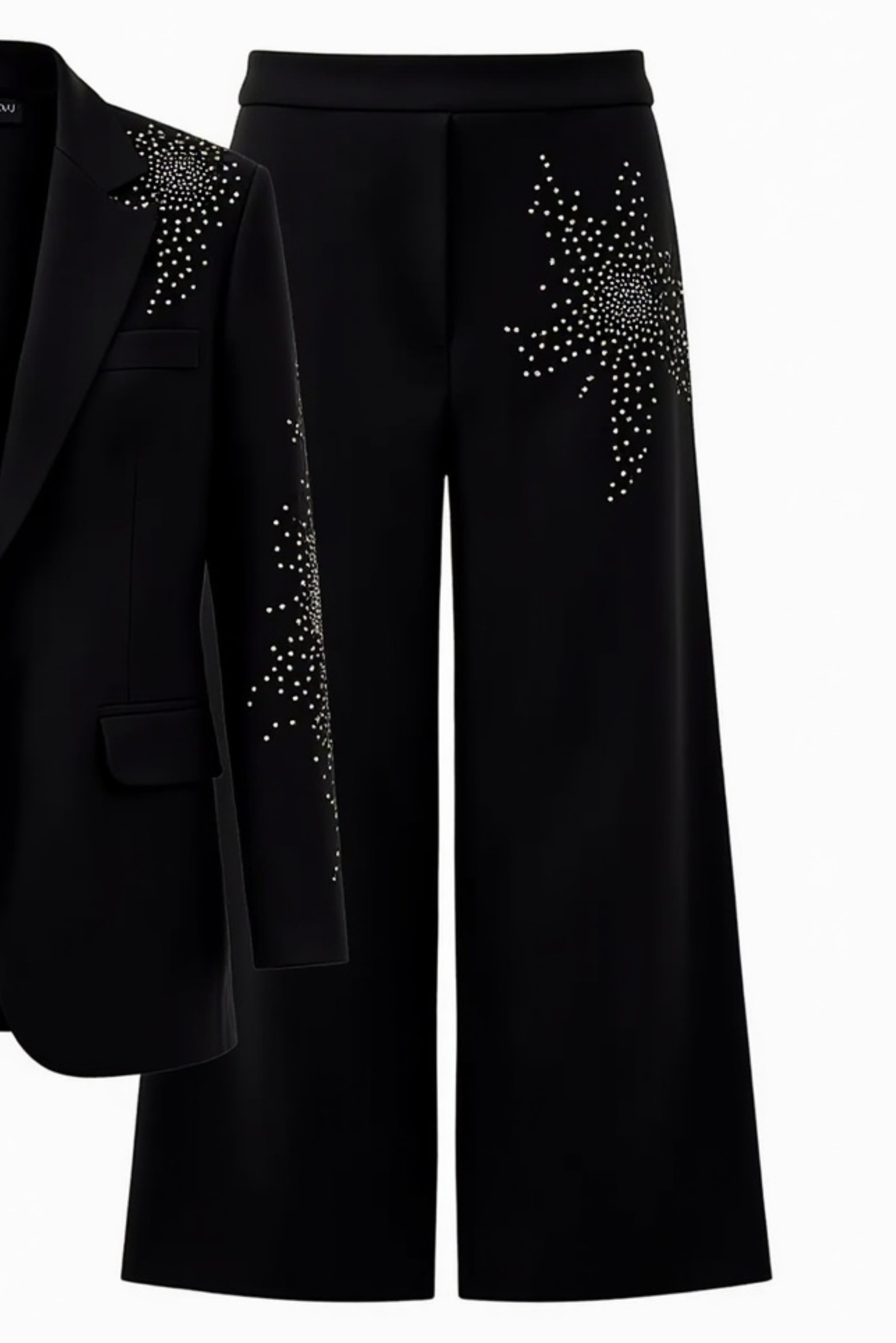 Cicy Rhinestone Pant (Black)