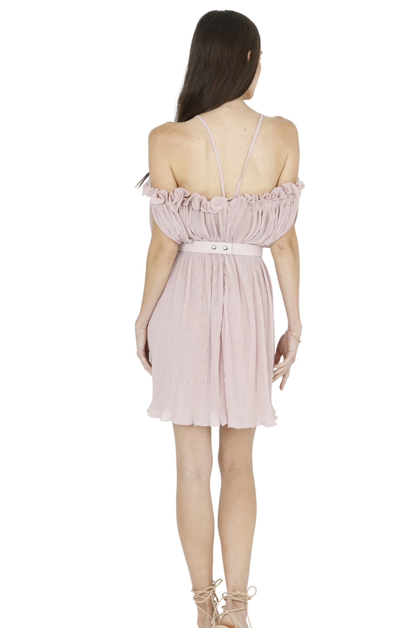 Oriella Sleeveless Mini Dress (Pink),Akalia,www.akaliaofficial.com