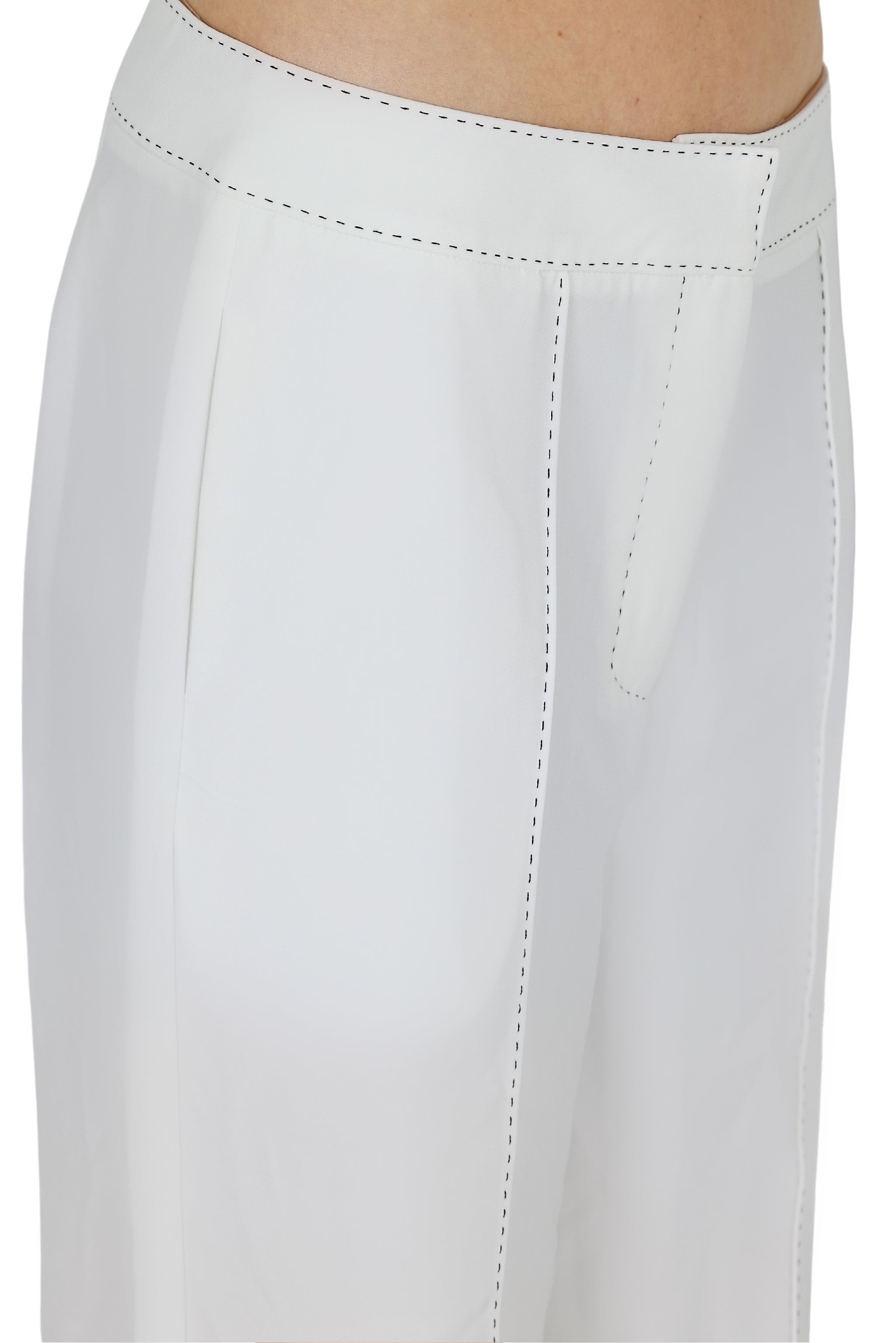 Yena Wide Leg Pant (White),Akalia,www.akaliaofficial.com